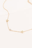 Starry Eyed Rhinestone Anklet