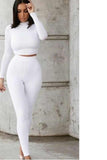 Long Sleeve Top Leggings Set